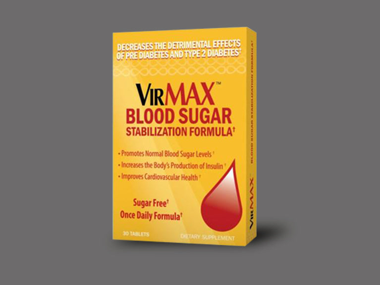 VirMax Blood Sugar Stabilization Formula, 30CT